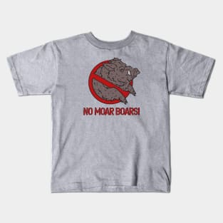 No Moar Boars! Kids T-Shirt